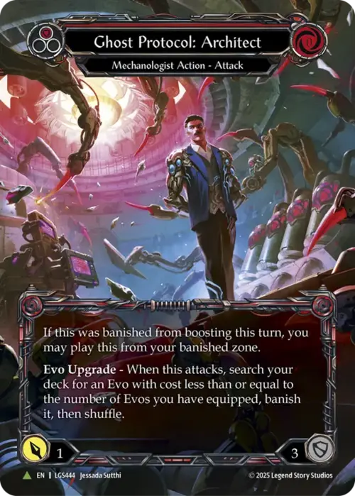 Ghost Protocol: Architect Card Front