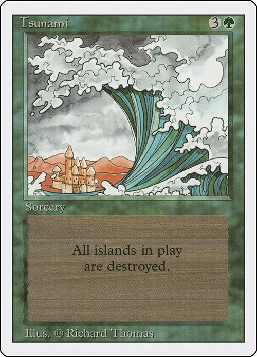 Tsunami Card Front