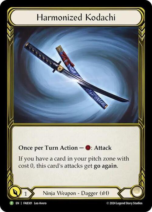 Harmonized Kodachi Card Front