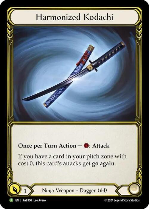 Harmonized Kodachi Card Front