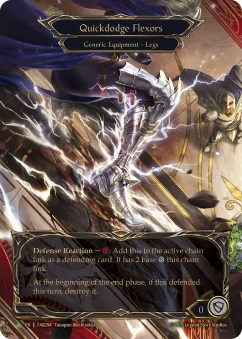 Quickdodge Flexors Card Front