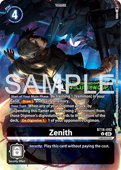 Zenith Card Front