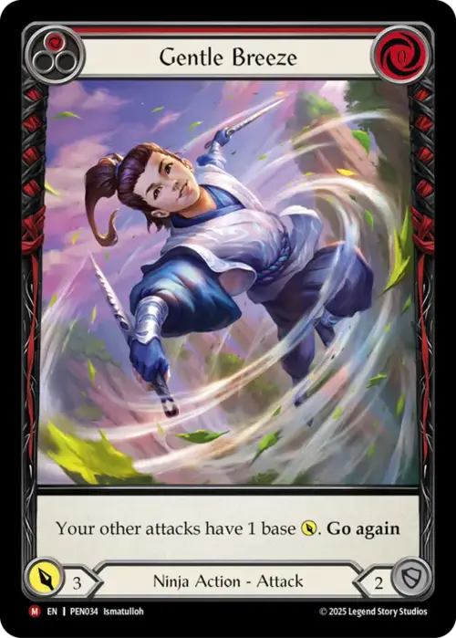 Gentle Breeze Card Front