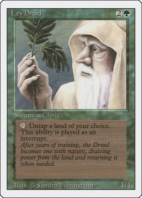 Ley Druid Card Front