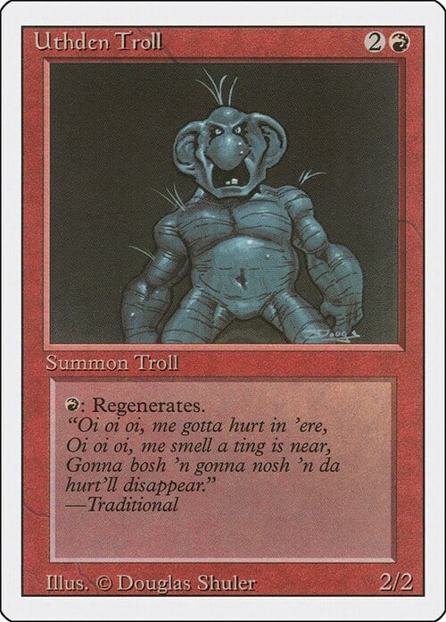 Uthden Troll Card Front
