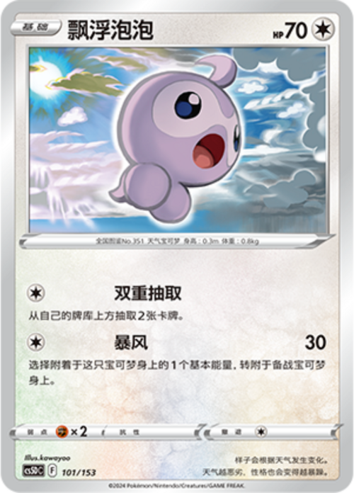 Castform Card Front
