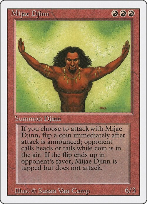 Mijae Djinn Card Front