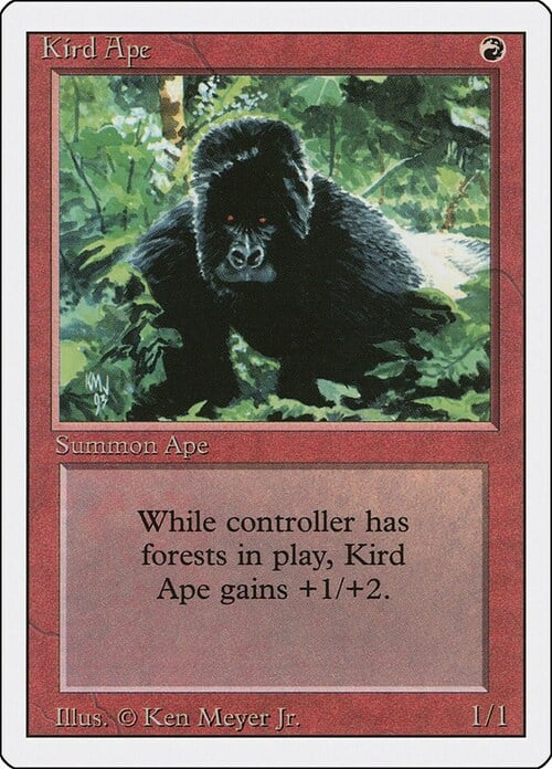 Gorilla di Kird Card Front