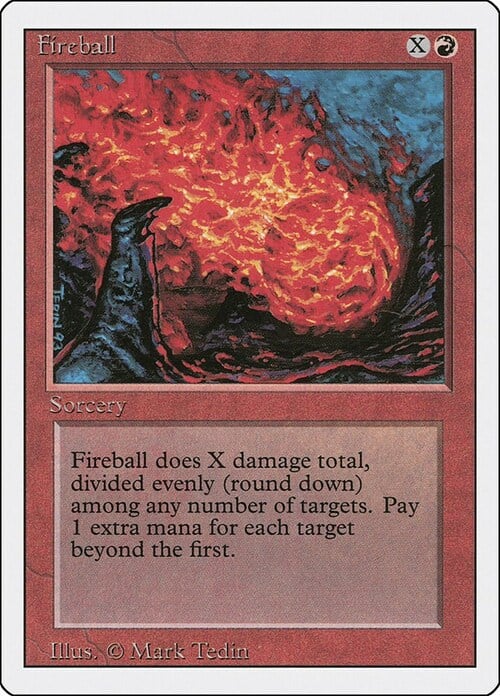 Fireball Card Front