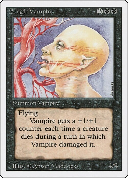 Vampiro de Sengir Frente
