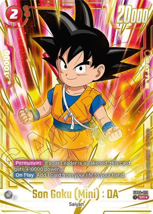 Son Goku (Mini) : DA Card Front