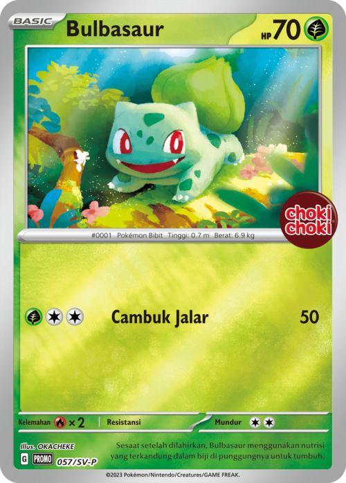 Bulbasaur Frente