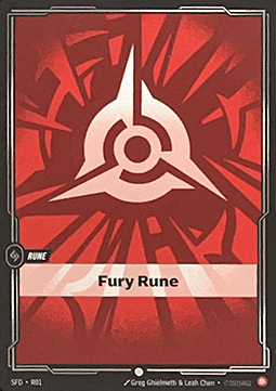 Fury Rune Frente