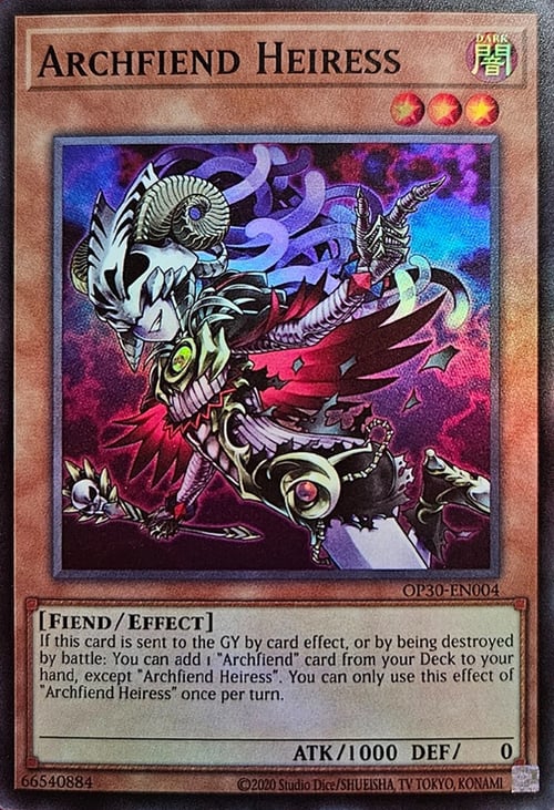 Arcidemone Ereditiera Card Front