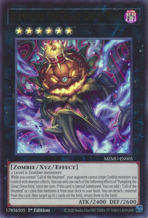 Pumpking the Great Ghost King Card Front
