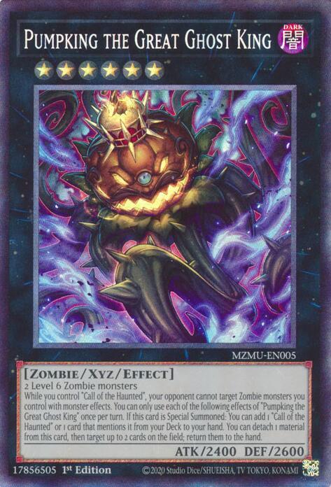 Pumpking the Great Ghost King Card Front