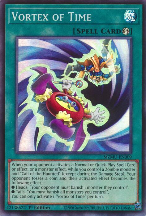 Vortex of Time Card Front