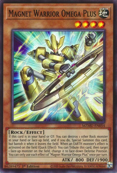 Magnet Warrior Omega Plus Card Front