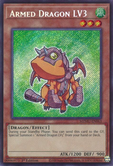 Drago Armato LV3 Card Front