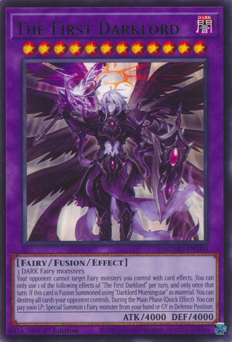 The First Darklord Card Front