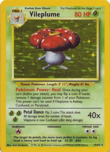 Vileplume Card Front