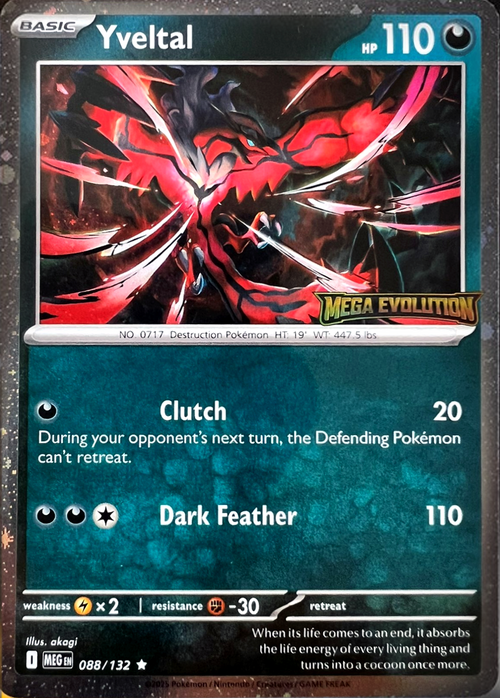 Yveltal Card Front
