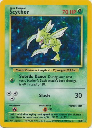 Scyther Card Front
