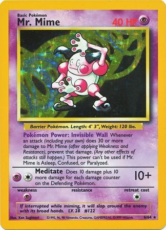 Mr. Mime Card Front
