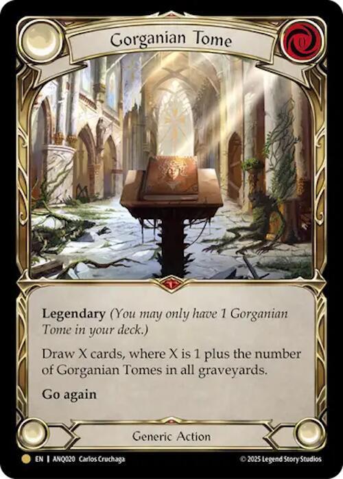Gorganian Tome Card Front