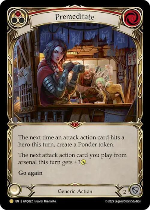 Premeditare Card Front