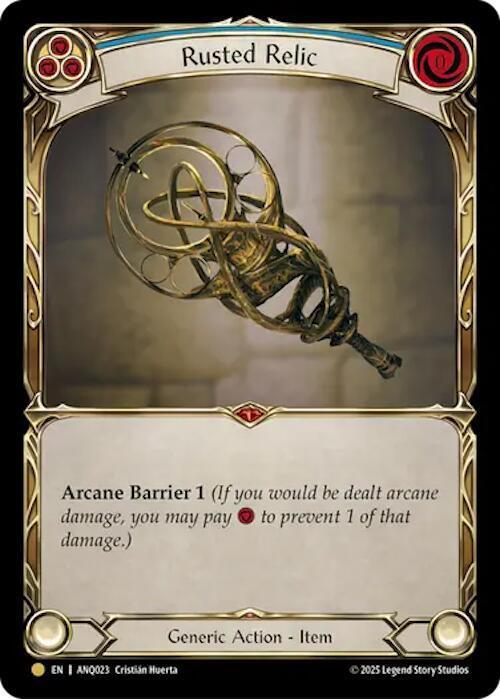 Rusted Relic Card Front