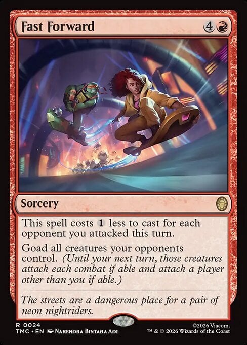 Fast Forward Card Front