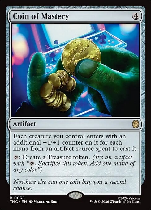 Coin of Mastery Card Front