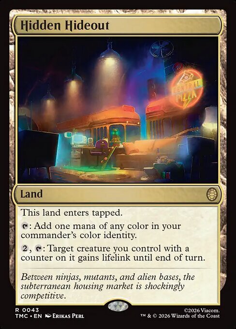 Hidden Hideout Card Front