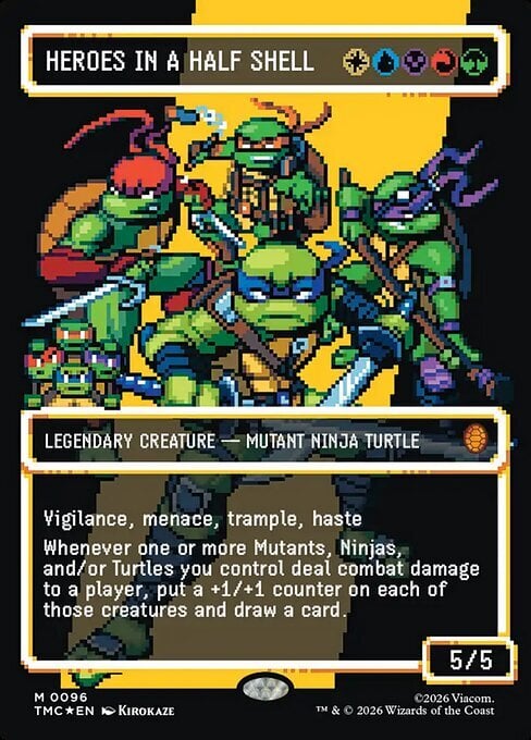 Heroes in a Half Shell Card Front