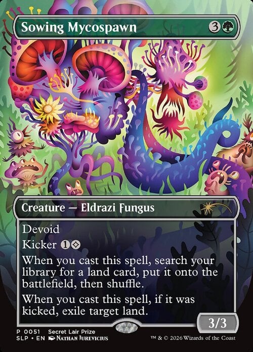 Micoengendro sembrador Frente