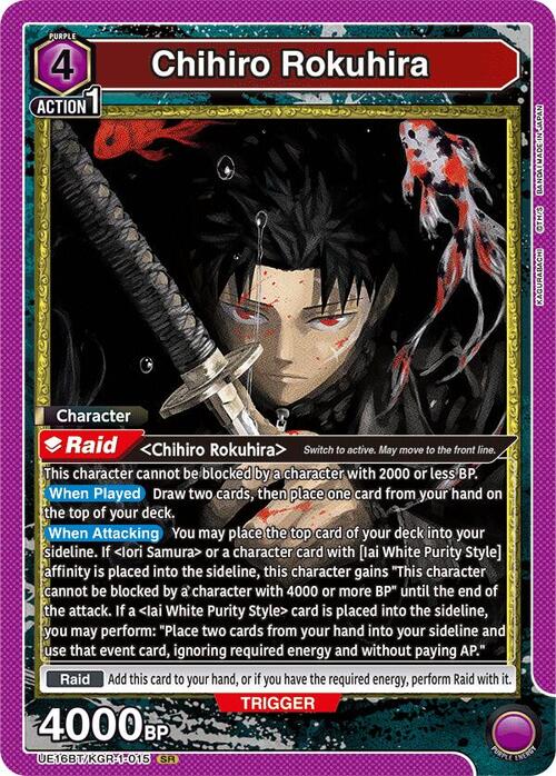 Chihiro Rokuhira Card Front