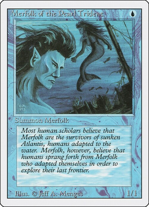 Merfolk of the Pearl Trident Card Front