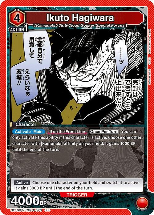 Ikuto Hagiwara Frente