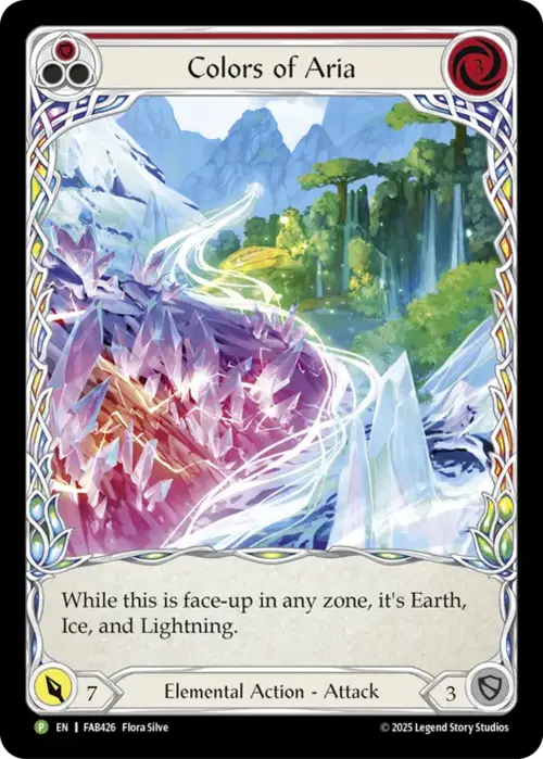 Colors of Aria Card Front