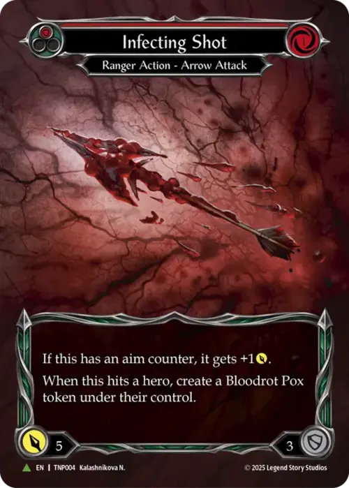 Tiro Infettante - Rosso Card Front