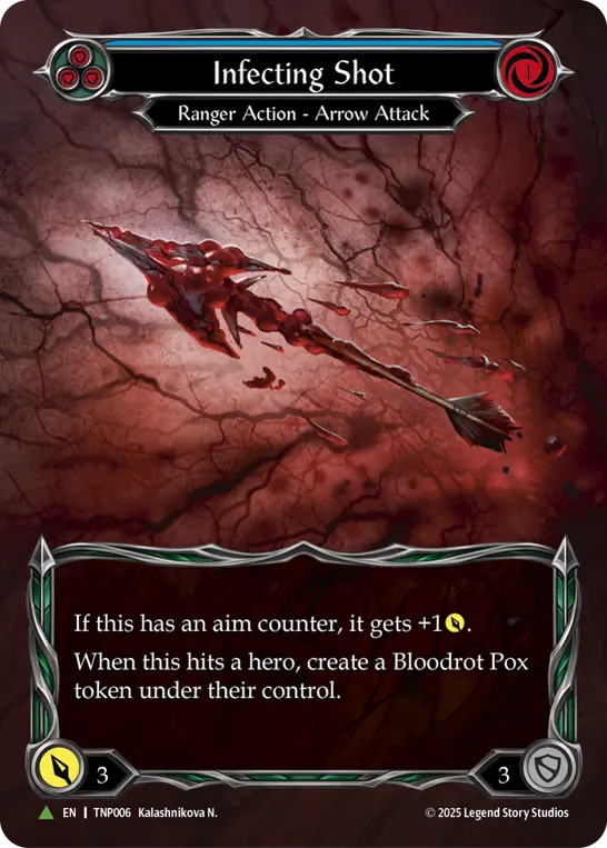 その他 Flesh and Blood Infecting Shot BLUE CF Infecting Shot - Blue Tournament Pack | Flesh and Blood | CardTrader