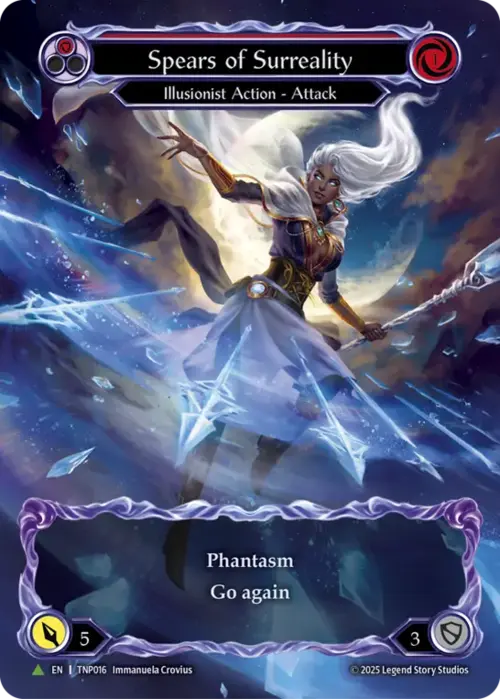 Spears of Surreality (Red) Card Front
