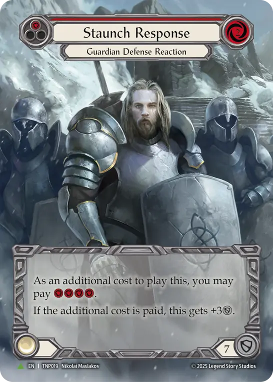 staunch response 赤　marvel Staunch Response - Red Tournament Pack | Flesh and Blood | CardTrader