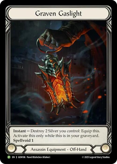 Graven Gaslight Card Front