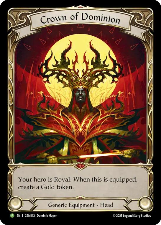 Crown of Dominion GEM Pack | Flesh and Blood | CardTrader