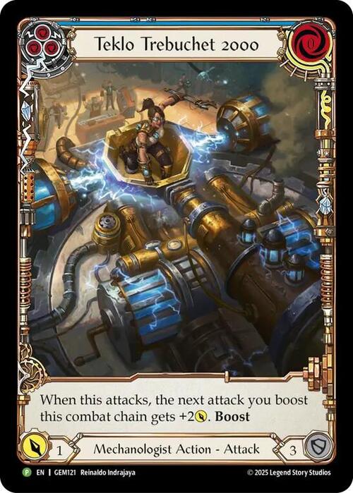 Teklo Trebuchet 2000 Card Front