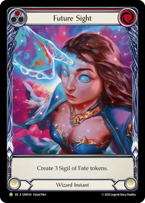 Future Sight (Red) Card Front
