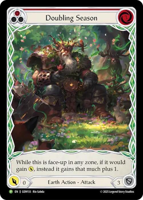 Doubling Season Card Front