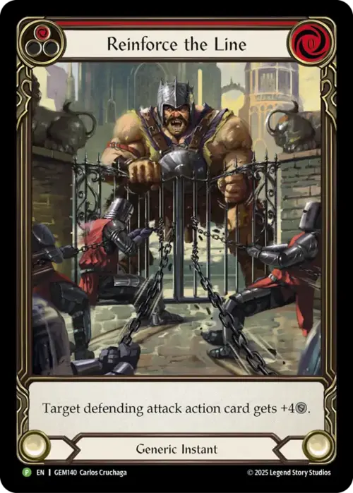 Rinforzare il Fronte (Rosso) Card Front